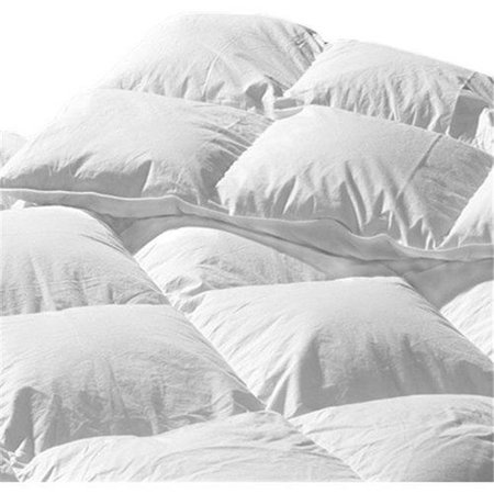 HIGHLAND FEATHER Highland Feather 07-B3-134-D25 289TC White Down 700 Loft Duvet; Double - 78 x 88 in. 07-B3-134-D25
